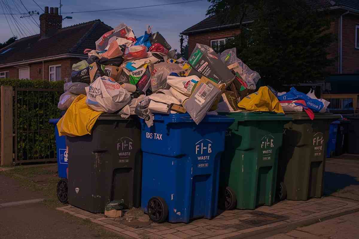 bidoni della spazzatura