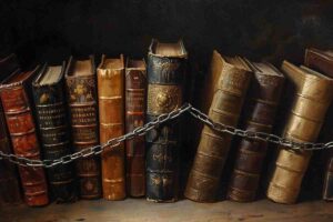 Libri legati da una catena