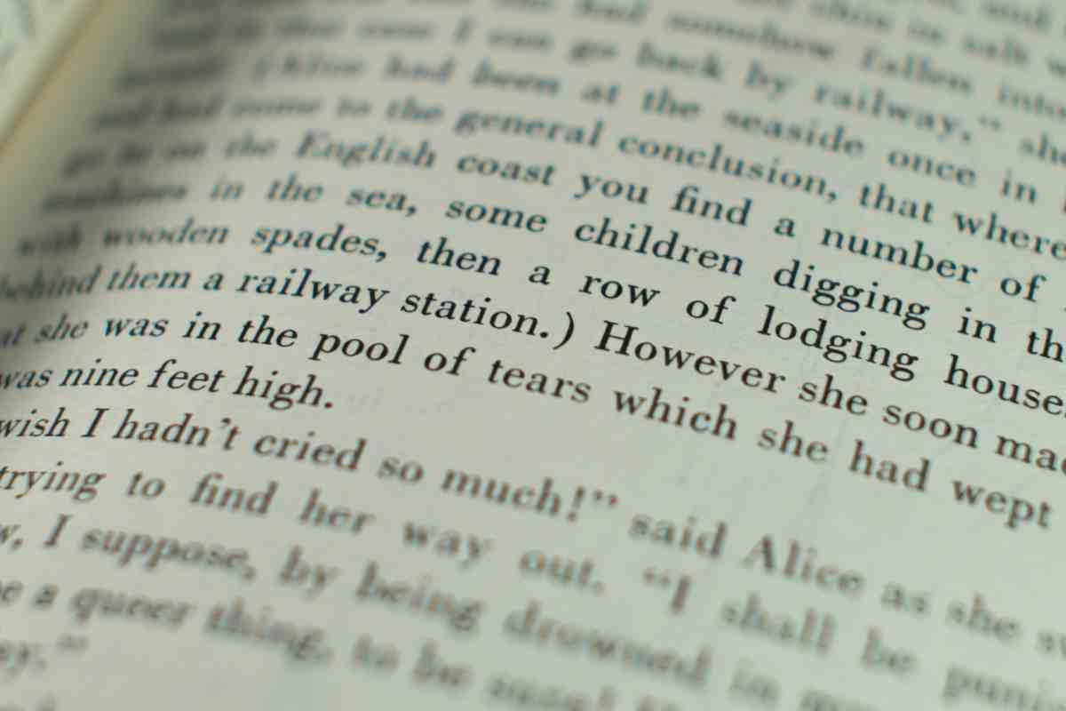 pagine di alice nel paese delle meraviglie